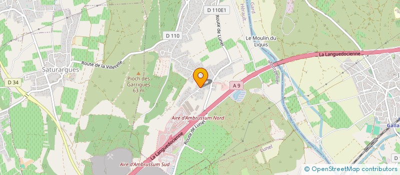 localisation de l'entreprise G O TECHNIQUES à VILLETELLE