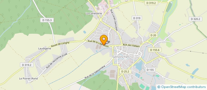 localisation de l'entreprise G-OLDING à SENONCHES