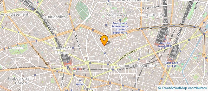 localisation de l'entreprise G.P.A.C  PARIS