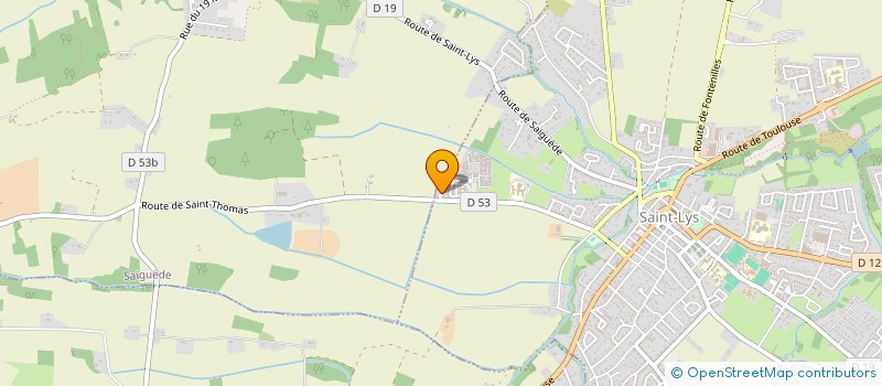 localisation de l'entreprise G P C  BRAGAYRAC