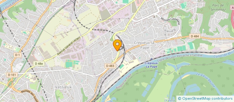 localisation de l'entreprise G.P. CONSULTING à RILLIEUX-LA-PAPE
