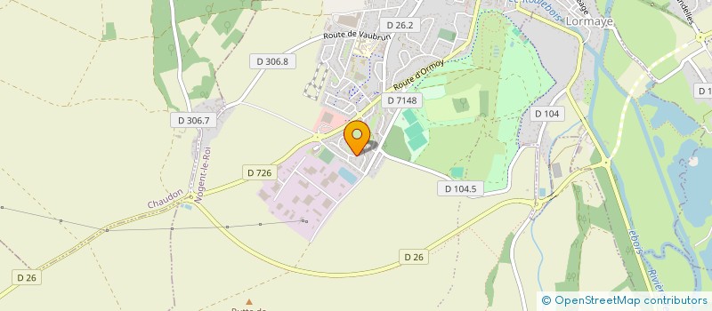 localisation de l'entreprise G.P.E. à NOGENT-LE-ROI