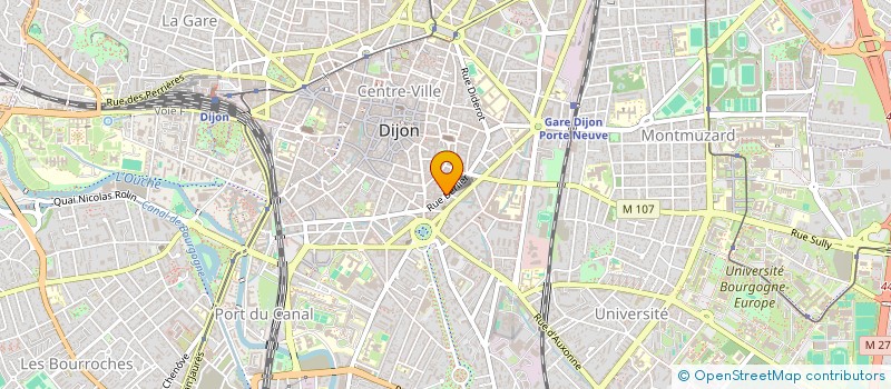 localisation de l'entreprise G P F C  DIJON