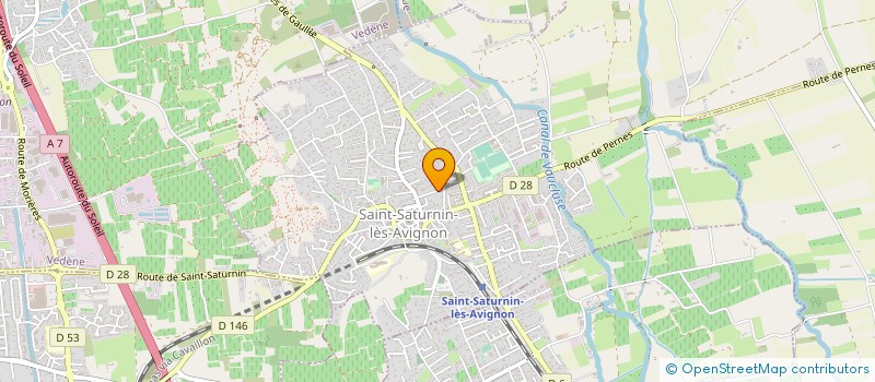 localisation de l'entreprise G.P.H à SAINT-SATURNIN-LES-AVIGNON
