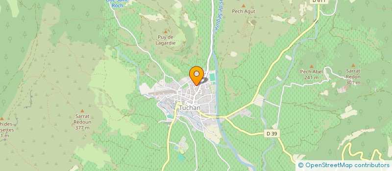 localisation de l'entreprise G.P HOME  TUCHAN