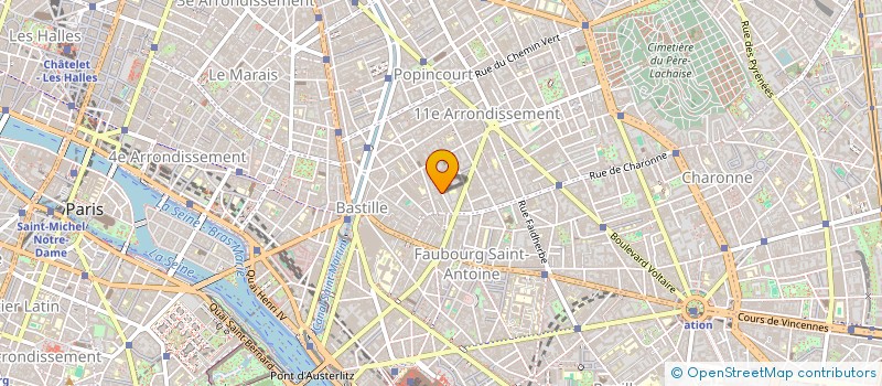 localisation de l'entreprise G P K  PARIS