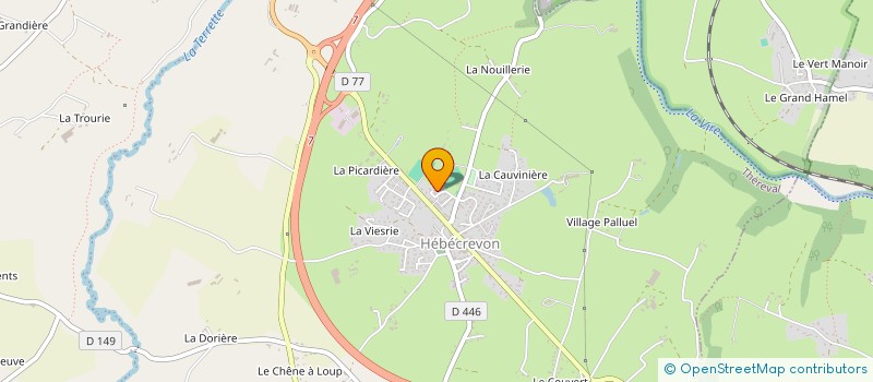 localisation de l'entreprise G P M  AGNEAUX