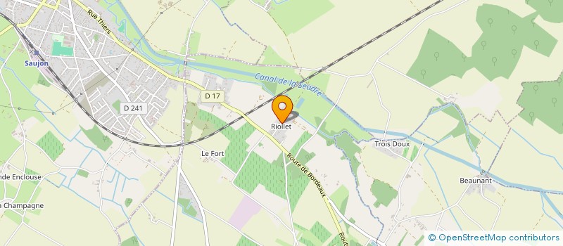 localisation de l'entreprise G.P.R.  LE CHAY