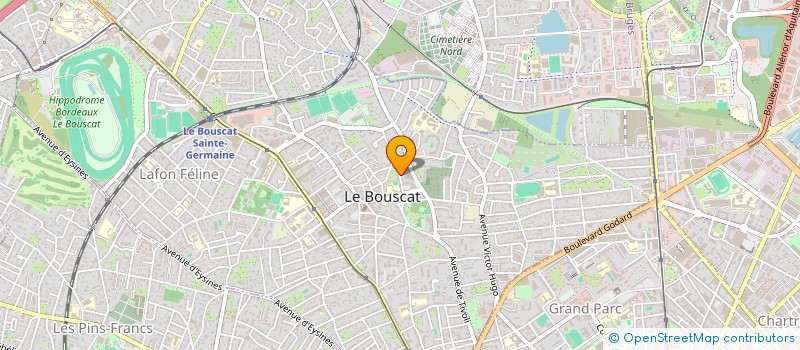 localisation de l'entreprise G.P.S DE VILLEPREUX à LE BOUSCAT