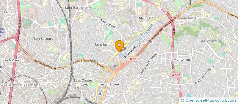 localisation de l'entreprise G.P.S.GROUP PHONE SYSTEM à MARSEILLE