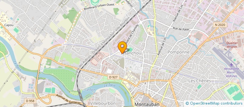 localisation de l'entreprise G P S IMMOBILIER  MONTAUBAN