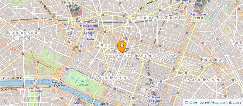 localisation de l'entreprise G-P-S STRATEGIE & FINANCE à PARIS