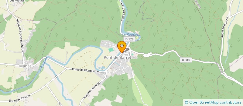 localisation de l'entreprise G&P TRATTORIA  PONT-DE-BARRET