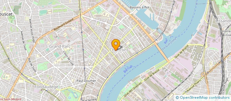 localisation de l'entreprise G.PASTORINO HOLDING  BORDEAUX