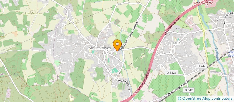 localisation de l'entreprise G-PAT  AIGUES-VIVES