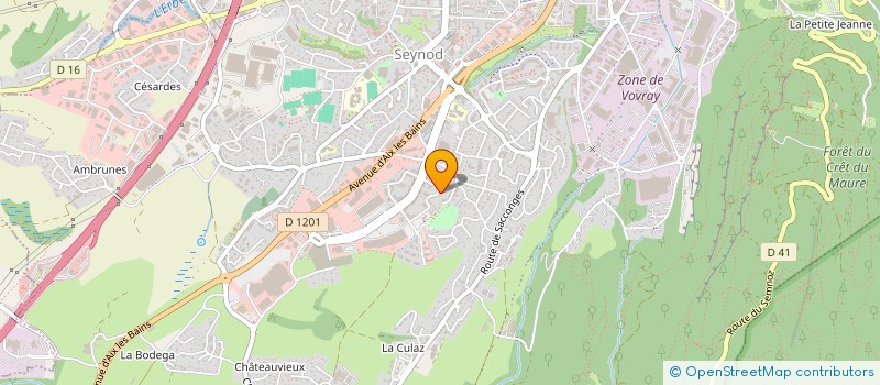 localisation de l'entreprise G PATRIMOINE à ANNECY