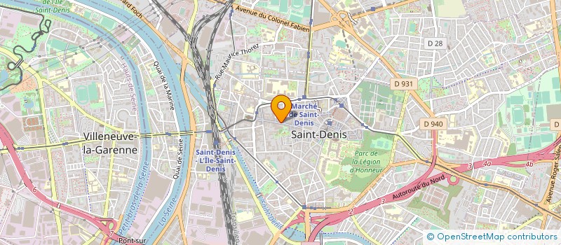 localisation de l'entreprise G-PRESTIGE à SAINT-DENIS
