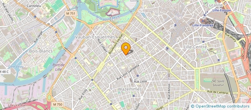localisation de l'entreprise G-PRO à LILLE