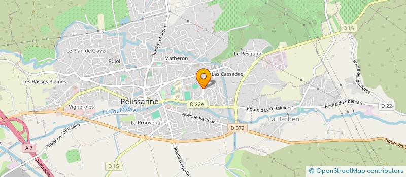 localisation de l'entreprise G-R-A GROUPE  PELISSANNE