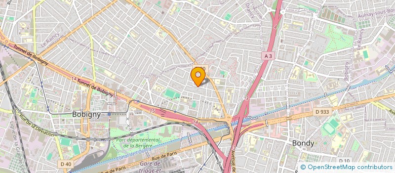 localisation de l'entreprise G.R.B.S. 21  BOBIGNY