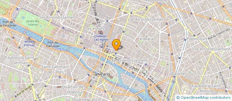 localisation de l'entreprise G R C à PARIS