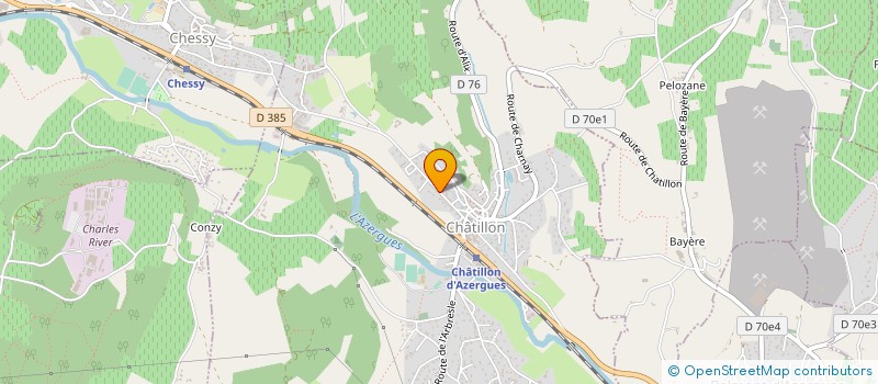 localisation de l'entreprise G-R CONSTRUCTIONS  CHATILLON