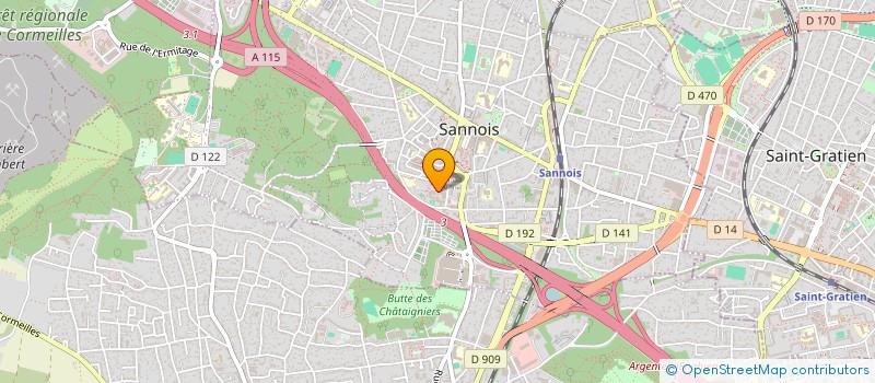 localisation de l'entreprise G.R.E.A.T CONSEILS  SANNOIS