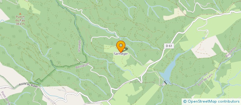 localisation de l'entreprise G.R. ESPACES VERTS à BOISSEZON