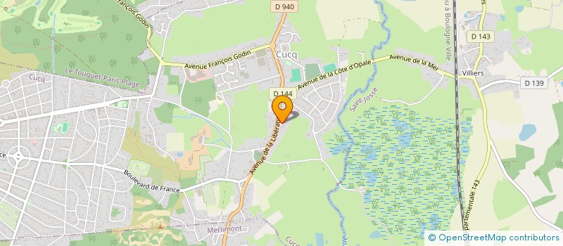 localisation de l'entreprise G.R.I  CUCQ