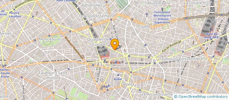 localisation de l'entreprise G.R.I. FRANCE  PARIS