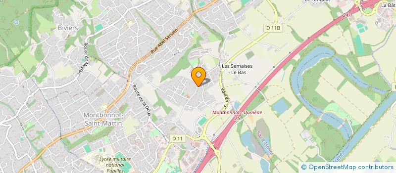 localisation de l'entreprise G.R.I.N  MONTBONNOT-SAINT-MARTIN