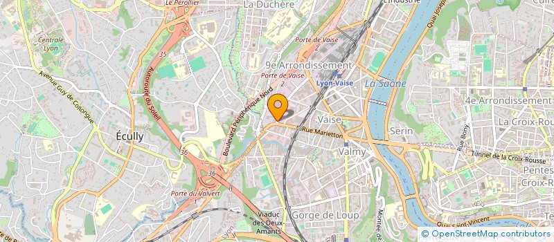 localisation de l'entreprise G R IMMO  LYON