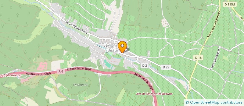 localisation de l'entreprise G R J  SAVIGNY-LES-BEAUNE