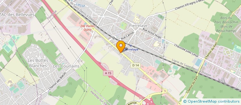 localisation de l'entreprise G R J RENOV' à PIERRELAYE