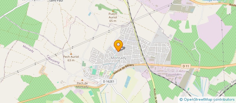 localisation de l'entreprise G.R.L AUDREY  MONTADY