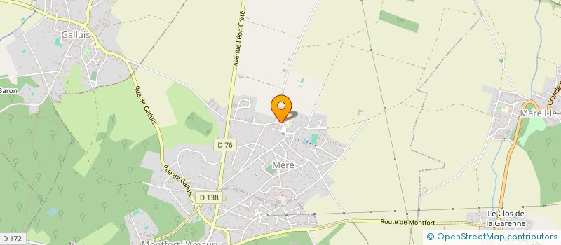 localisation de l'entreprise G.R.M.L à MONTFORT L'AMAURY