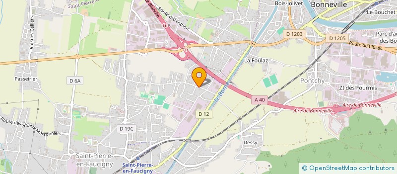 localisation de l'entreprise G.R.T GROUP  SAINT-PIERRE-EN-FAUCIGNY