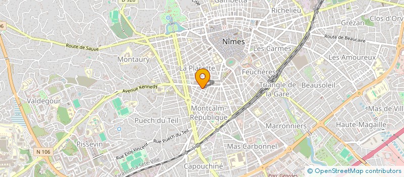 localisation de l'entreprise G.RENOVATION  NIMES