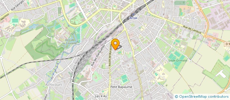 localisation de l'entreprise G'ROSTO POUCE à ARRAS