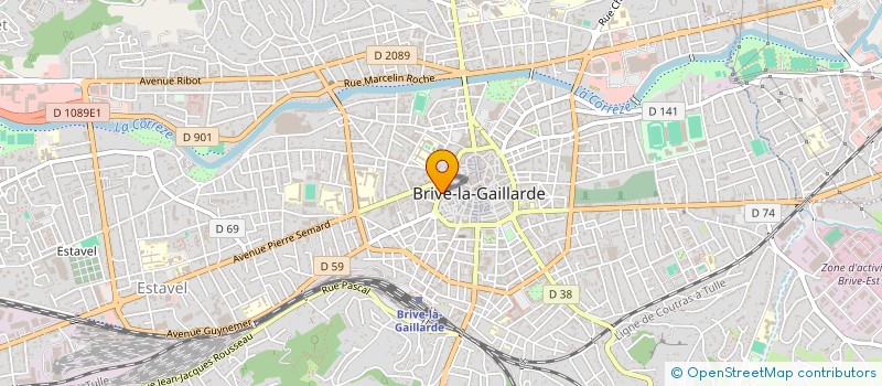 localisation de l'entreprise G'S à BRIVE-LA-GAILLARDE
