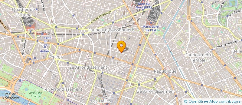 localisation de l'entreprise G. S.  PARIS