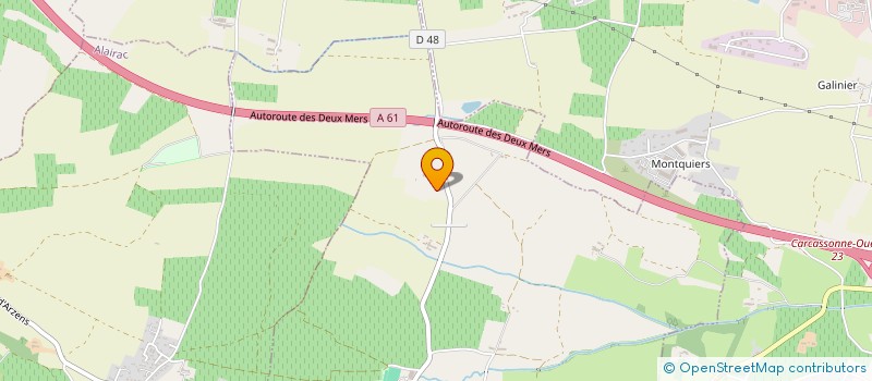 localisation de l'entreprise G.S.  LAVALETTE