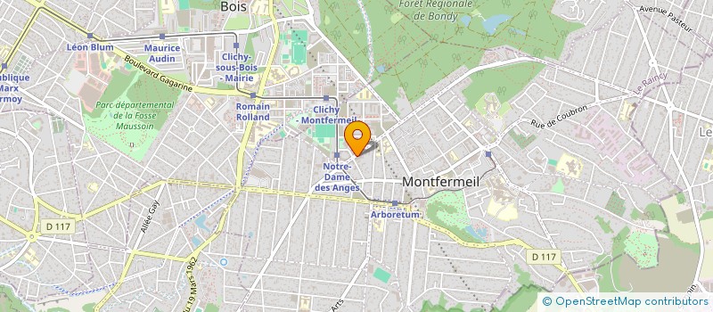localisation de l'entreprise G S A à MONTFERMEIL