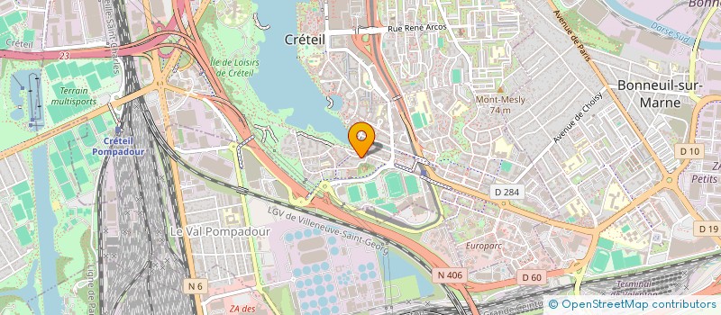 localisation de l'entreprise G.S.B'OR  CRETEIL