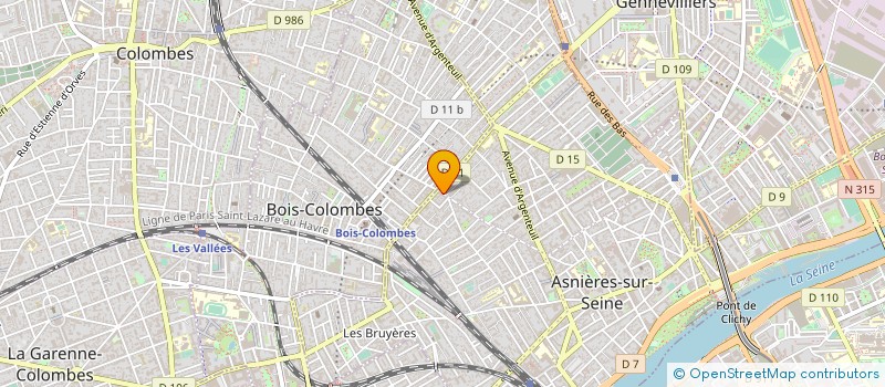 localisation de l'entreprise G.S. CIE à ASNIERES-SUR-SEINE