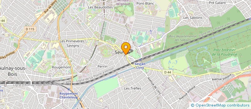 localisation de l'entreprise G.S EURO NET SEVRAN à SEVRAN