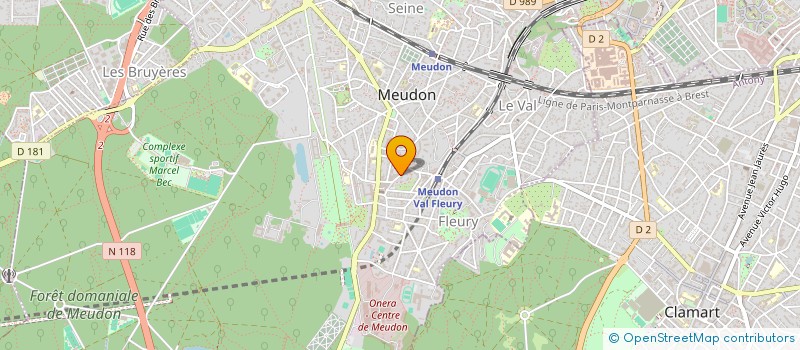localisation de l'entreprise G&S FRANCE à MEUDON