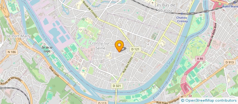 localisation de l'entreprise G S G C à CROISSY-SUR-SEINE