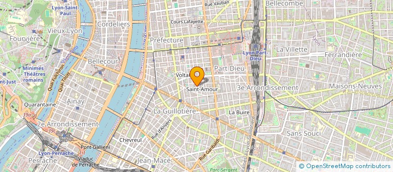 localisation de l'entreprise G.S.I EXPERTISE COMPTABLE & AUDIT  LYON