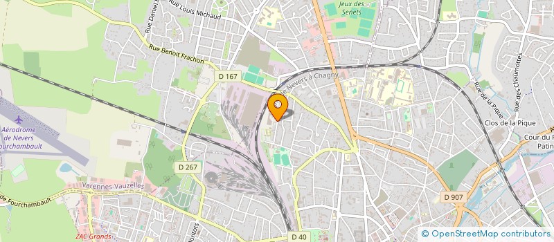 localisation de l'entreprise G S I FRANCE à NEVERS